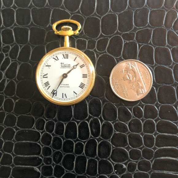 Vintage Ticin pocket watch main image 6